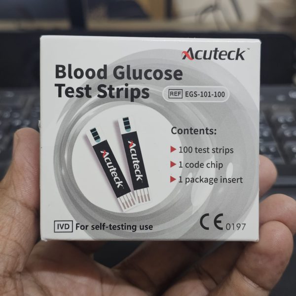 Acuteck Blood Glucose Monitoring System 100 Strips